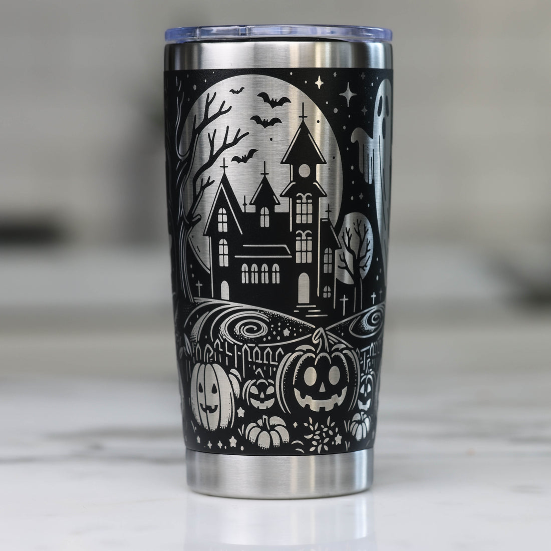 Golf Full Wrap Custom Engraved 20 oz Tumbler 13