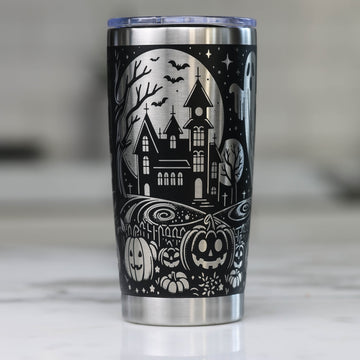 Golf Full Wrap Custom Engraved 20 oz Tumbler 12