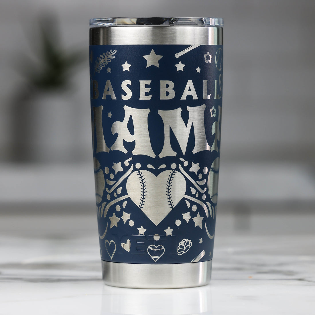 Golf Full Wrap Custom Engraved 20 oz Tumbler 3